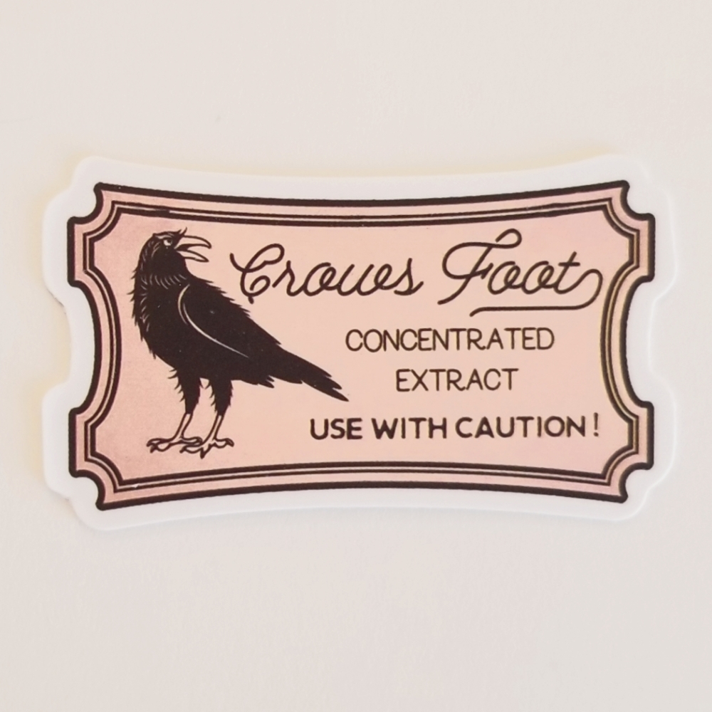 10/$10 Crows Foot Sticker